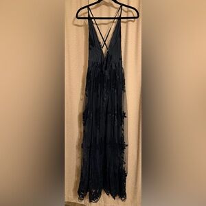 Luxxel Women’s Floral Floor Length Dress size Large